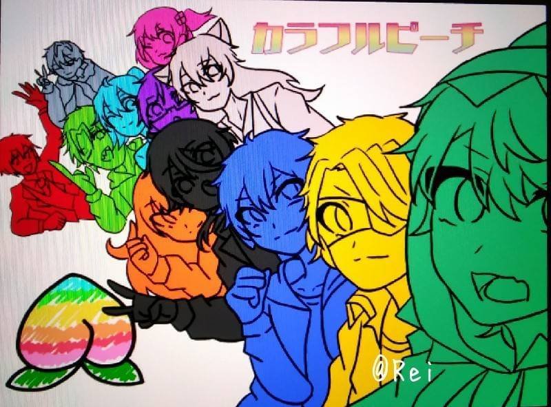 Lineの二周年記念募集イラスト のイラスト マンガ コスプレ モデル作品 1 件 Twoucan