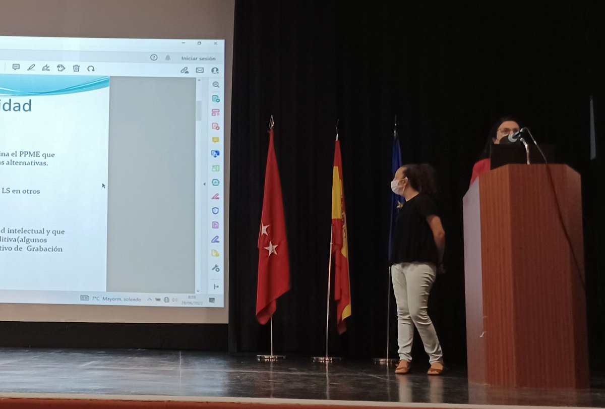 Beatriz y Maria Teresa del CEPA Las Rosas nos presentan su proyecto de inclusión de alumnado con discapacidad auditiva en el Taller Operativo de grabación de datos
<a href="/EPALE_ES/">EPALE_ES</a>
#aprendealolargodelavida