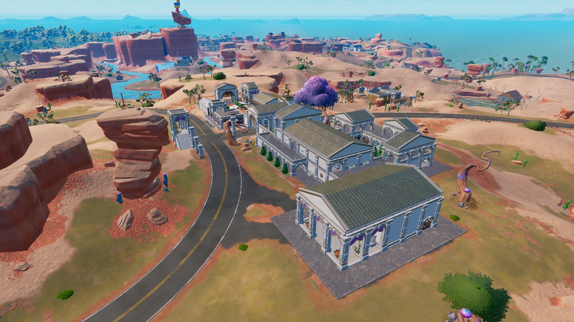 Butter Barn as Colossal Colosseum in Fortnite