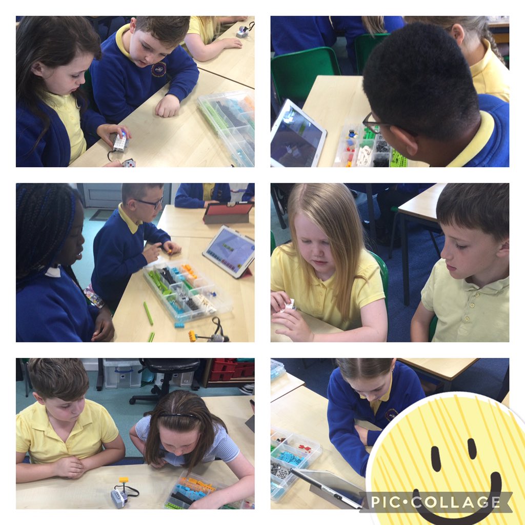 mrsmoorhouse_Y4's tweet photo. What a fantastic start to our morning in Year4M @HollinPrimary. Our special visitor for DT week @Legoworkshops explaining the tasks. Children listening intently and really enjoying the challenges. Building algorithms to program motors. Great fun #juniorstem https://t.co/bIQtyOeArV