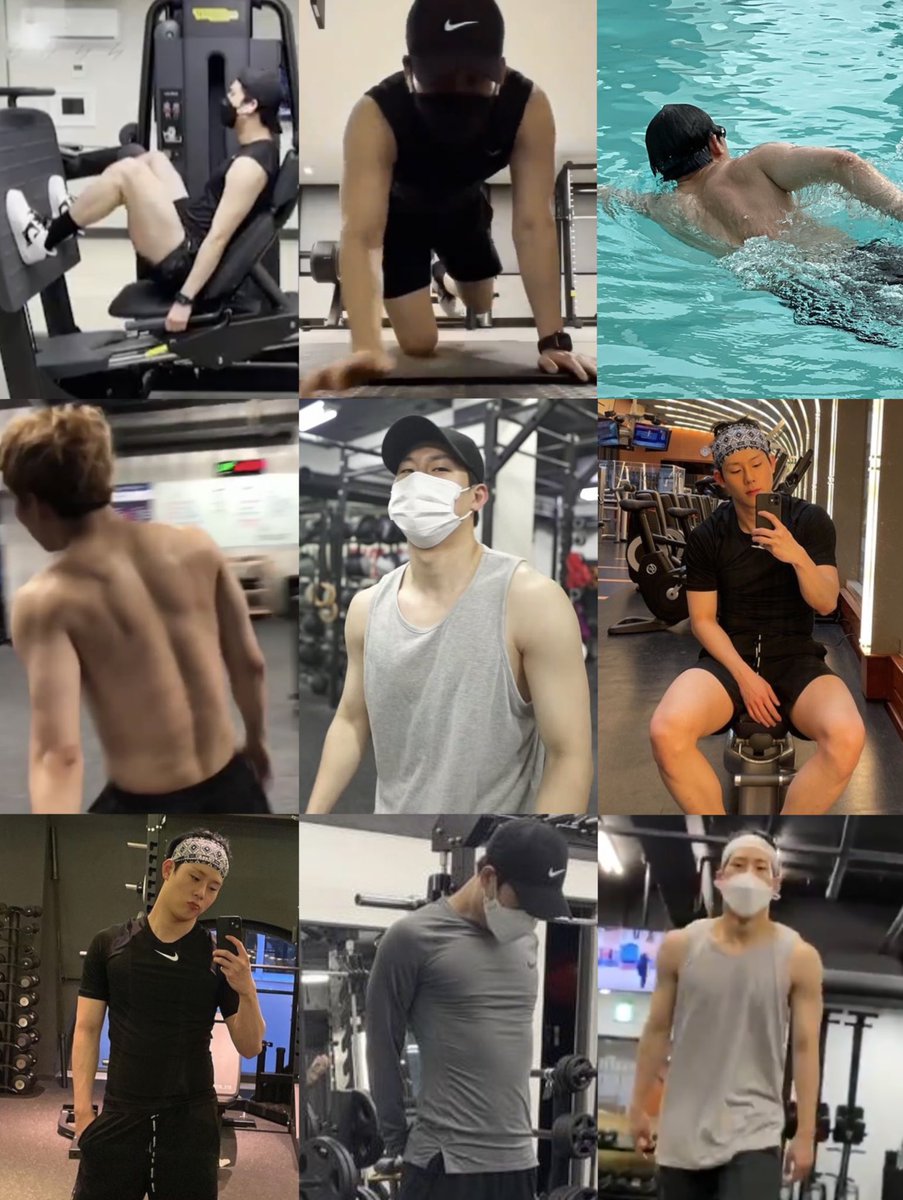 just jooheon working out. i’m fine