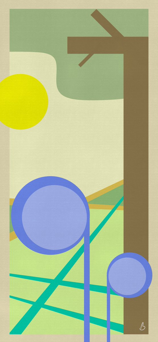 BenitoArt's tweet photo. Gm! Today is day 17 of my 30 day abstract challenge! This piece is named, ‘In the Shade of the Tree’. #abstractchallenge #abstract #nft #30daychallenge https://t.co/lENuwBOUMS