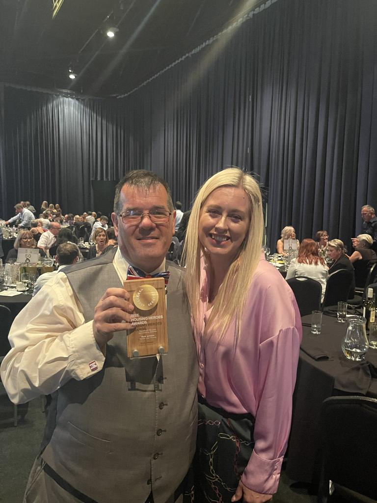 GlynisS56392247's tweet photo. @DonnyFreePress Hello
Would like to tell you about Mark Johnson who won Tenant of the Year, for Golden Globe Housing, Mark is a Councillor for Hatfield Town Council , he is our Branch Chair in Hatfield a member of Hatfield Church PCC, CHAD member and has co-chaired Partnership Board. #LDrocks https://t.co/yMNrd0PN95