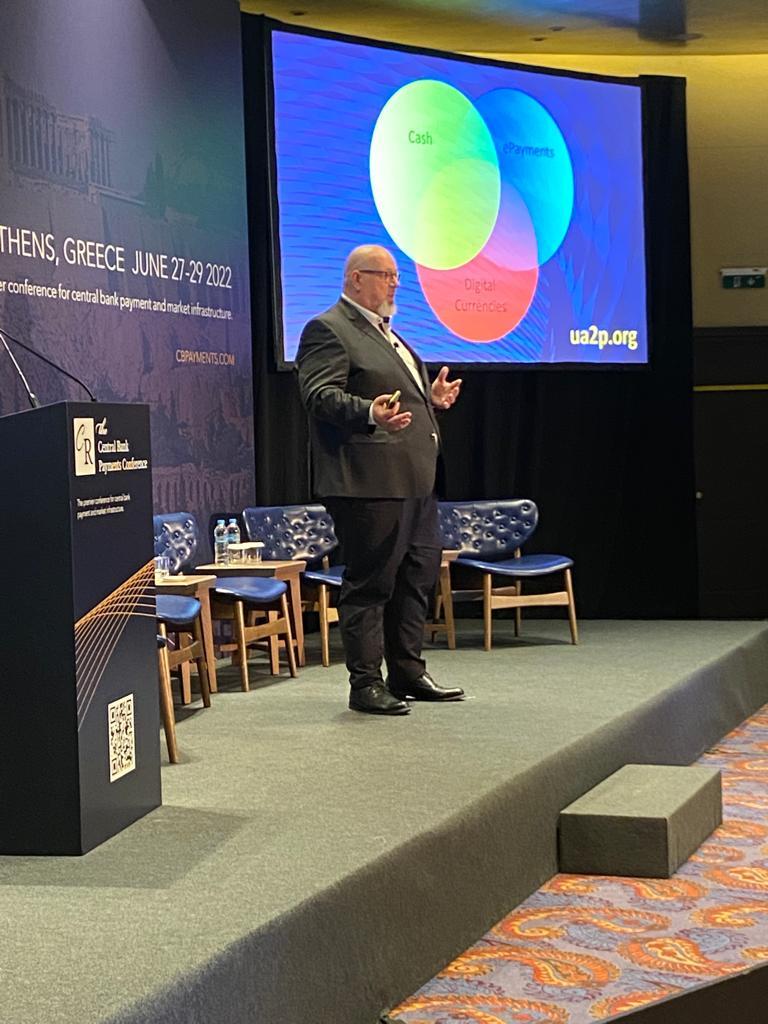 CurrencyResearc's tweet photo. We've introduced a new initiative today at #CBPC2022: Universal Access to Payments (#UA2P).
A not-for-profit with #inclusion at its core, UA2P gathers thought leaders from up to 30 orgs around the globe to work on real solutions to help provide access to payments for all. https://t.co/ao5GdNDyfV