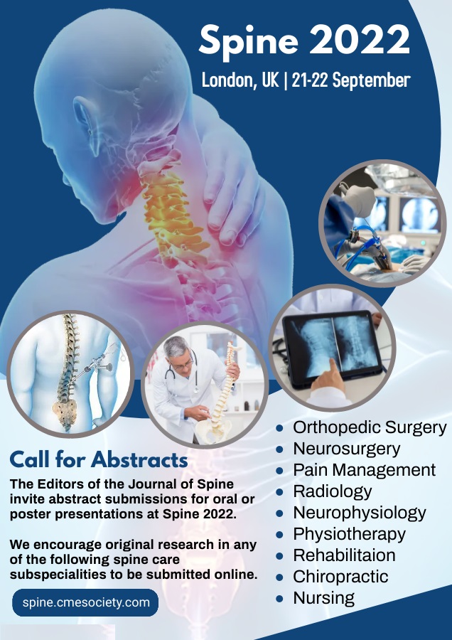 congress_spine's tweet photo. #CallForAbstracts for the #Spine2022 is now open. Welcoming submissions from all researchers based in, or undertaking research in the spine care subspecialties. Website details to follow and can submit abstracts at: https://t.co/pvoWLaQTwE
#spine #neurosurgery #cirurgianacoluna https://t.co/SmFLq8K1oq