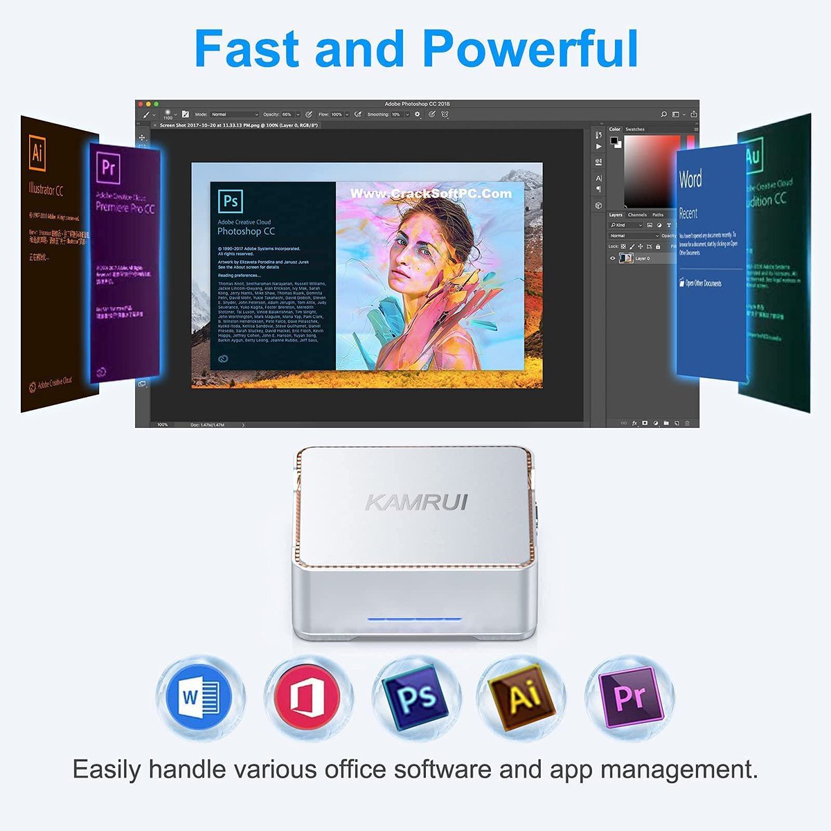 kamrui_minipc's tweet photo. Easily handle various office software and app management, maybe you can try to use Pr to make some videos. Study one tips every day. How about you?🧐🧐🧐
#kamrui #officeapplication #videomaker #cpugaming #OfficeApp #MiniPC https://t.co/WiEBGdknwi
