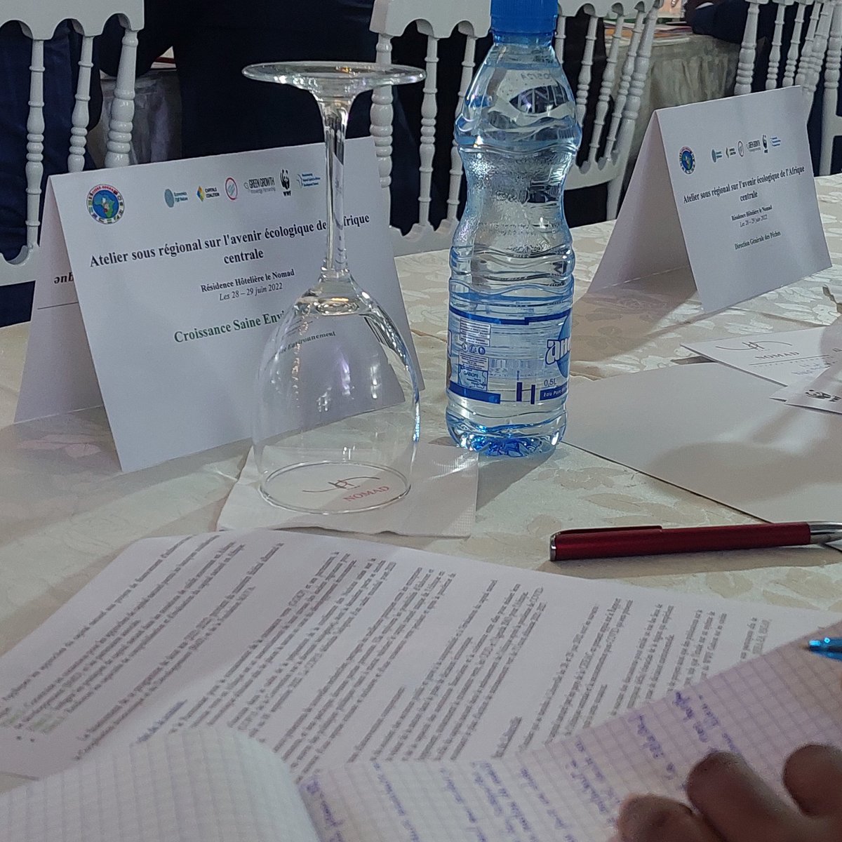 WWFGabon's tweet photo. Africa Green Economy Conference starts in #Gabon ! 2 days of discussions around the preservation and the valorization of our natural capital in the #Congo Bassin 🌳🌴

#NatureForAfrica #AGEC #Agenda2030 https://t.co/P00HlEmtAU