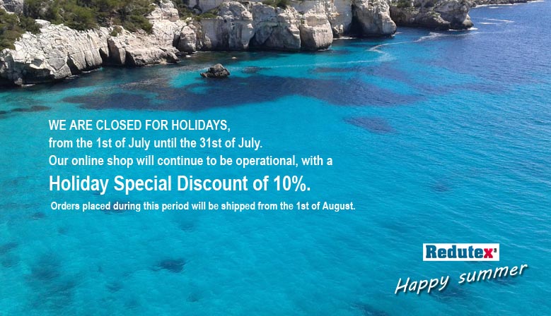 Redutex_'s tweet photo. Cerramos por vacaciones, desde el 1 de julio hasta el 31 de julio. 
Nuestra tienda online, seguirá operativa, con un descuento especial vacaciones del 10%. 
Los pedidos realizados en dicho periodo, se enviarán a partir del 1 de agosto. 
#FelizVerano #HappySummer2022 #modelismo https://t.co/bIEoyO7QhF