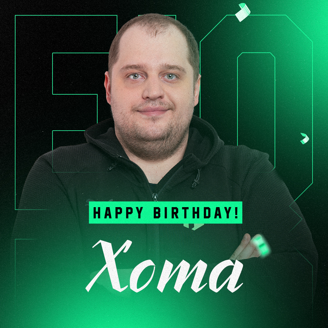 Let us wish a happy birthday to our #CSGO analyst <a href="/Xomacsgo/">Xoma_</a>.

Happy birthday, brainiac! 🥳