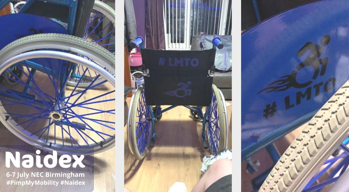 NaidexShow's tweet photo. Who's ready for our #PimpMyMobility competition? 🎨

Check out this submission by Joey TwoToes who has even created his own hashtag that embraces his disability #LMTO (laughing my toes off)!

Get involved! 👉 https://t.co/MR3FJFXzNK https://t.co/7JmMH26Y2r