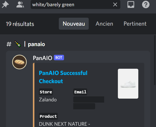 mocha_success's tweet photo. Zalando back !
Botting with : @panaiobot
Drop infos by : @BabaFinder @thesoleradar
Desktop notifications by : @zeinretail @Marsproxies @koch_vpn @Roundproxies
Server : @ZestyServers
Successful payments by : @HekoAutomation https://t.co/Bq9mKk922q