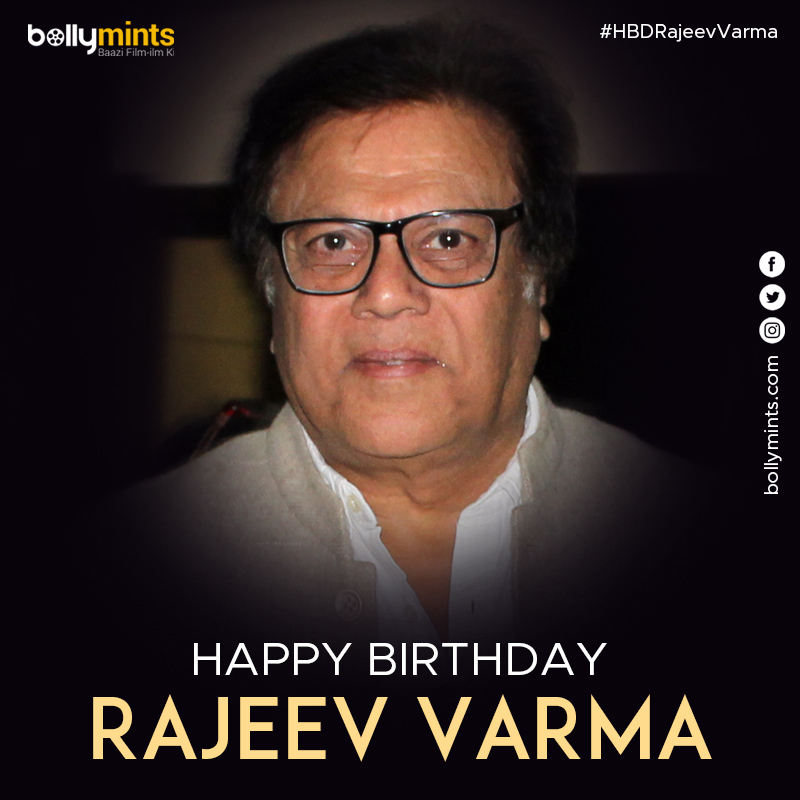 Wishing A Very Happy Birthday To #RajeevVarma Ji !
#HBDRajeevVarma #HappyBirthdayRajeevVarma