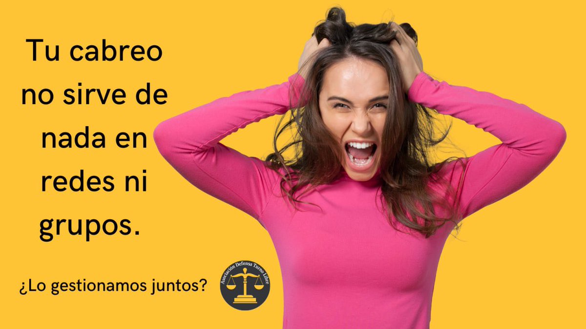 Sois muchos los que comentáis lo injusto de esta situación, manifestar esa rabia en grupos de WhatsApp, Telegram, foros varios no nos lleva a la solución, salvo para desahogarse. Nuestra asociación está preparada para actuar, te toca dar el siguiente paso. #PasateAlaAccion