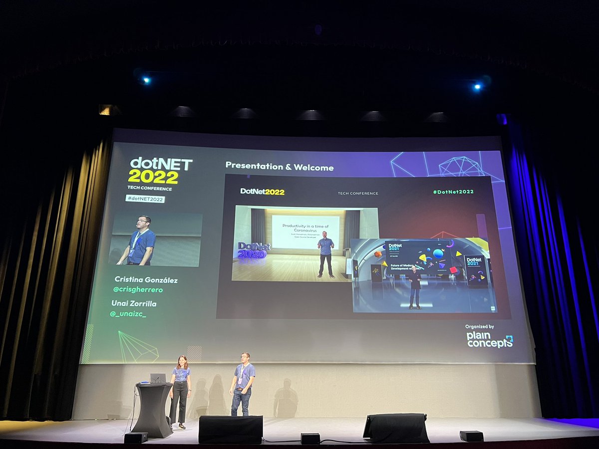 JuanHeredia's tweet image. Here I’m #dotNET2022