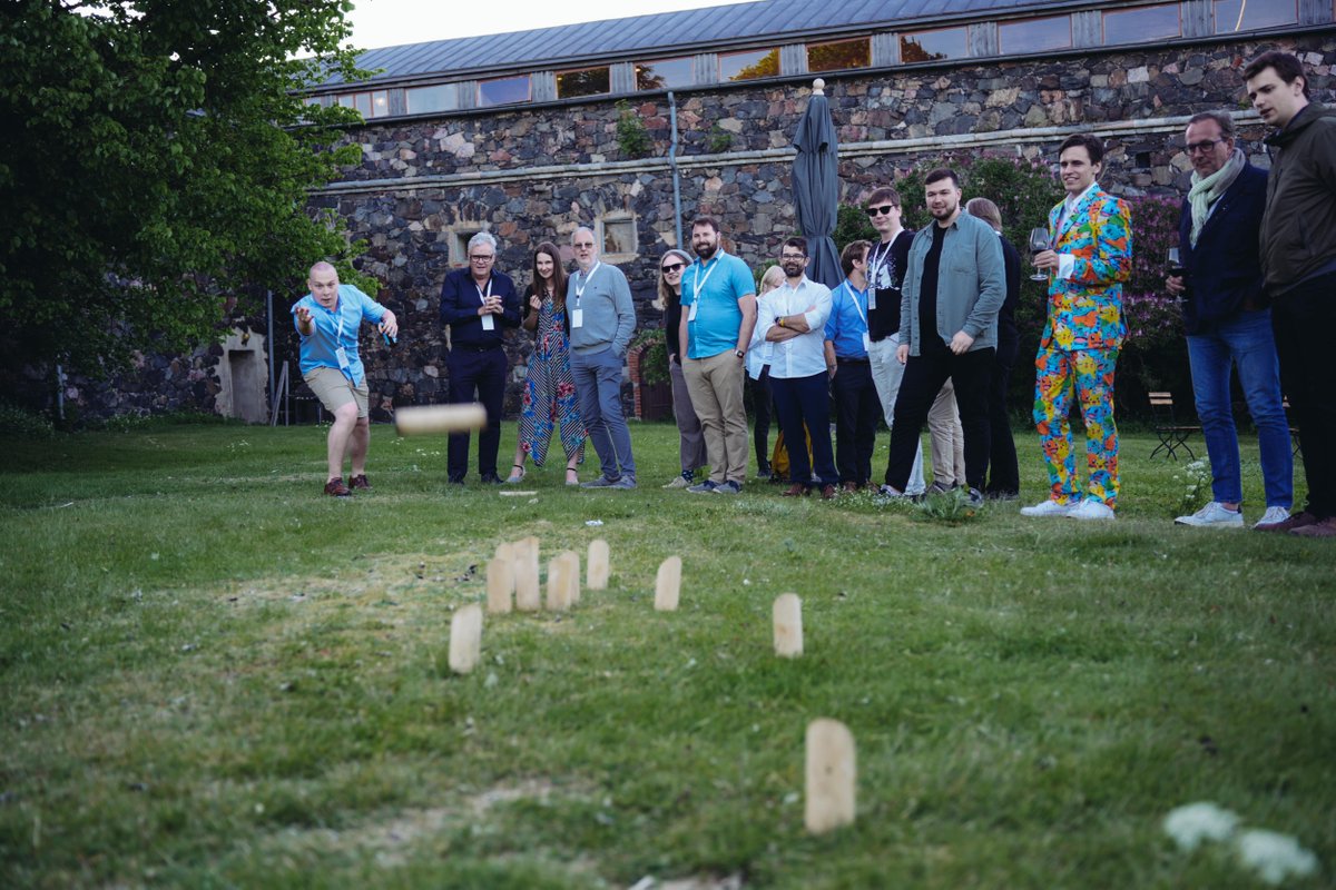 Rightware's tweet image. A thousand memories in just one day! Island hopping in the Helsinki arhipelago, solving mysteries, playing Mölkky, and partying, we celebrate the summer like nobody else ☀️
#Rightware #coolplacetowork #summerparty