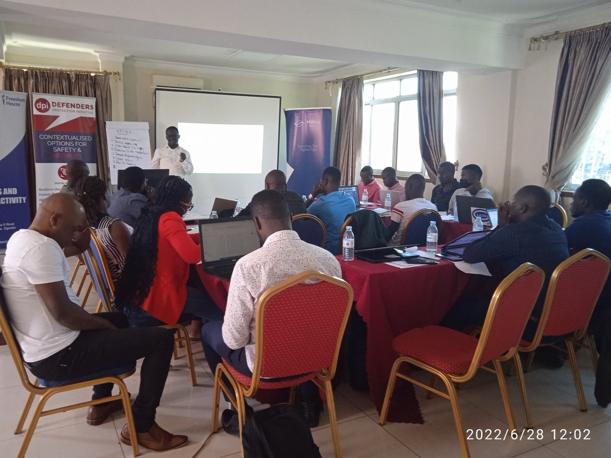defprotection's tweet photo. Practical session on how Phish Prone you are
#digitalsecuritybootcamp #CSOdigitalsecurity #digitalsecurityalliance
@freedomhouse https://t.co/eJaQuE6K0x