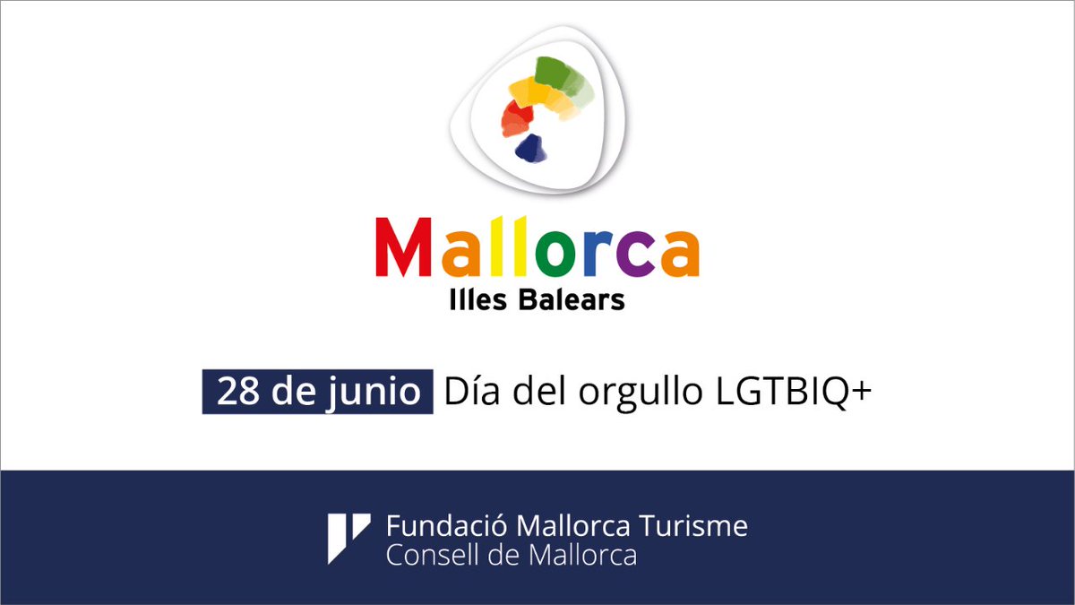 MallorcaTourism's tweet photo. Today and always, #Mallorca proud ❤🧡💛💚💙💜 #prideday #dayofpride. https://t.co/JjgzFwxWGg