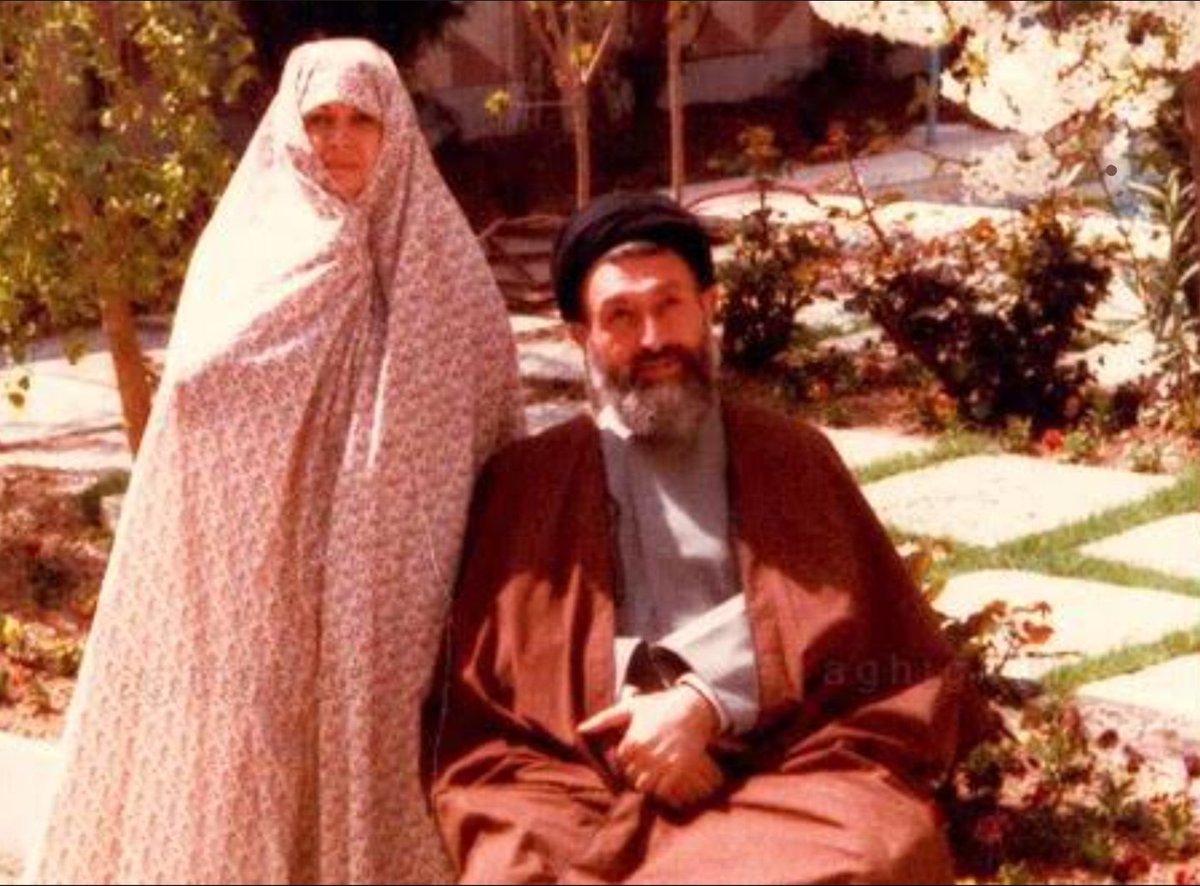 “What I saw through our 29 years of marriage life was his gentleness and patience. I do not remember that even a moment he became nervous without reason or even once he had talked to me without respect.” This is Martyr #Beheshti’s wife’s quotation about his behavior in family.