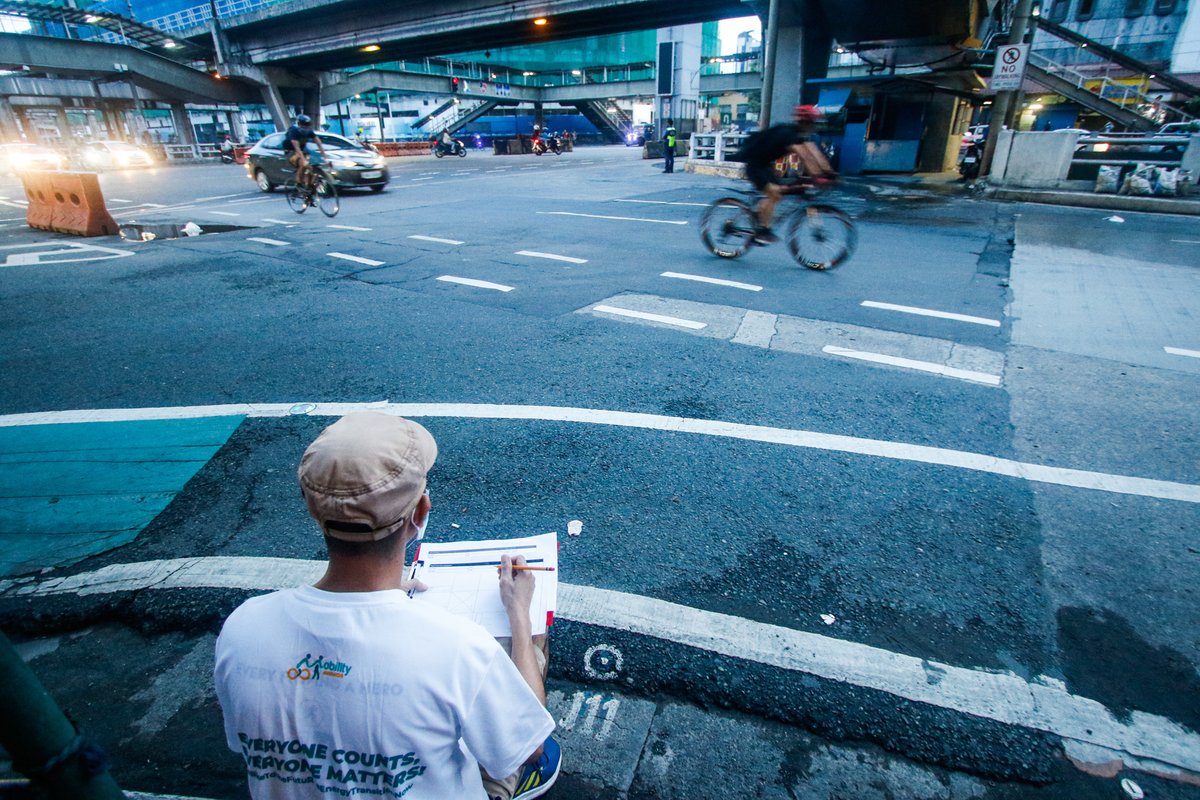 Over 500 cycling volunteers across the country joined this year’s #JuneBicycleCount to help establish baseline data indicating the number of Filipinos using bicycles for daily transport. #BilangSiklista #BetterByBicycle #MobilityAwards Read more: mobilityawards.ph/2022/06/28/mor….