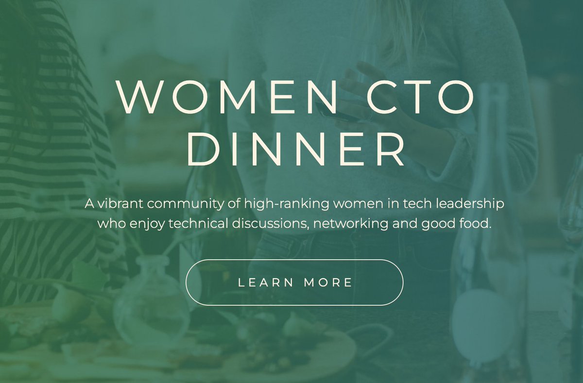 First-ever Women CTO Dinner in #Munich tomorrow!!
Wednesday, 29th June 2022 at 19:00 - register here: eventbrite.de/e/in-person-wo…
Grab the chance to meet <a href="/GyriReiersen/">Gyri Reiersen</a>, Alona from <a href="/robodies/">Devanthro - the Robody Company</a> and Anna <a href="/tidstam/">Anna Tidstam</a> from <a href="/deepchealth/">deepc</a> 🥳

#womenintech #womenctos #MUC #WomenCTODinner