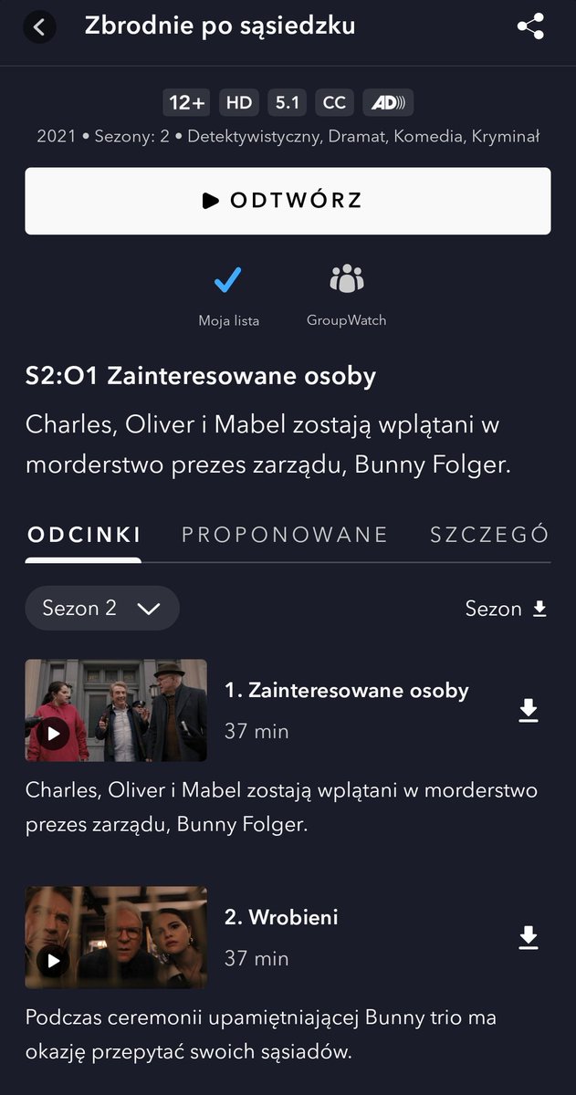 SMGUpdatesPLx's tweet photo. Dwa pierwsze odcinki 2 sezonu "Only Murders in the Building" są już dostępne na Disney +, każdy kolejny będzie pojawiać się na platformie co wtorek! https://t.co/pw6i9isYcx