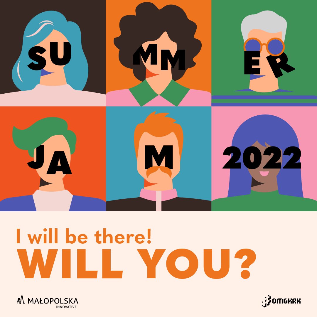 Great news for our Krakow startup community 

@OMGKRK is back with the Summer Jam - a networking event for our local innovation ecosystem. 

As one of the OMGKRK stakeholders we can’t wait to meet you all! 

Register here: omgkrk.com/summer-jam-202…