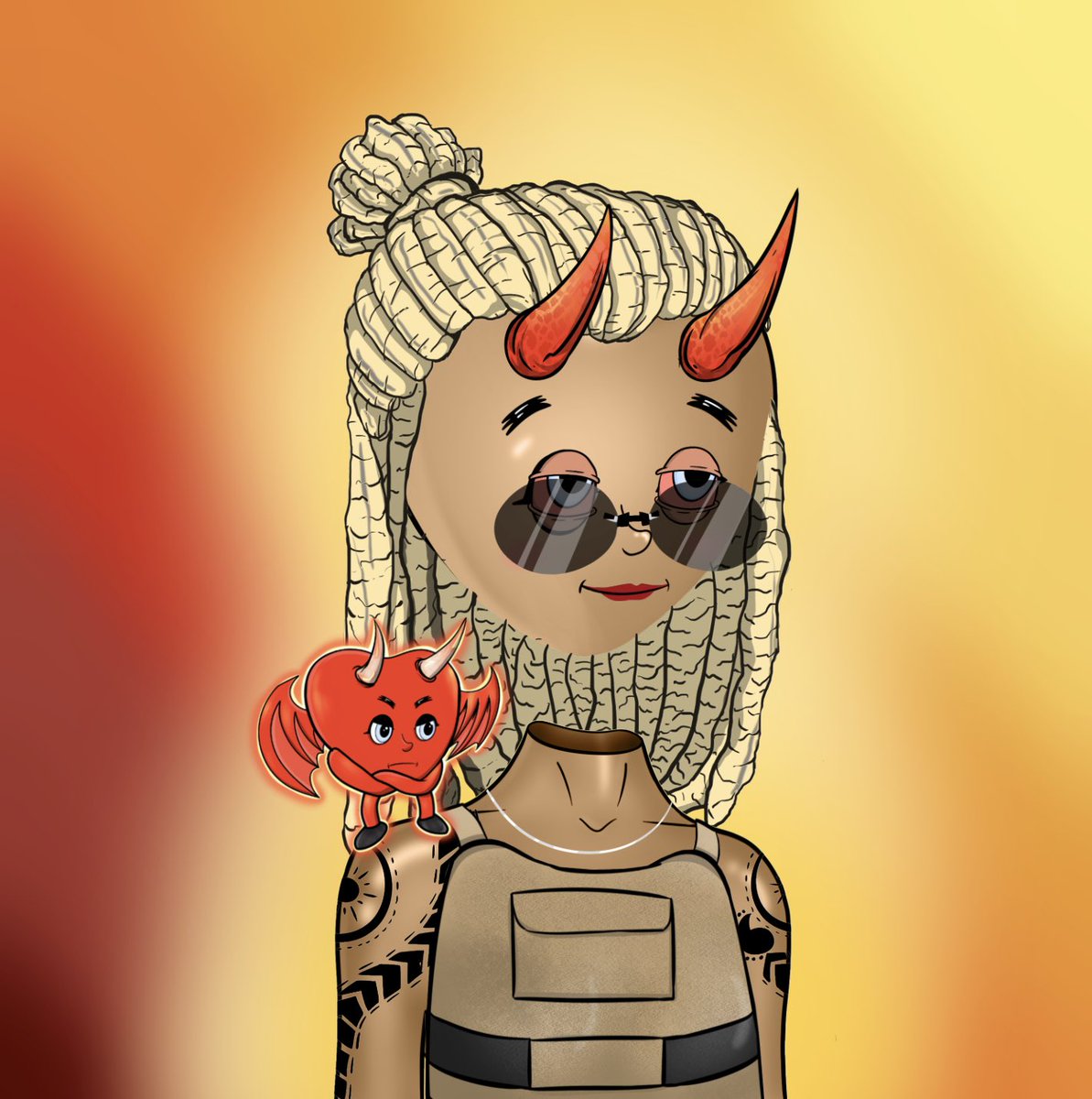 SHE IS ME AND I AM HER 😈💰<a href="/dreadyzfam/">⚡️DREADYZ</a>