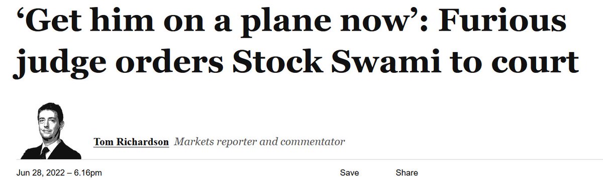 OnSpeculator's tweet photo. Update #stockswami ...onya judge, if he comes should be an awesome roast: https://t.co/cazgWUqrGP