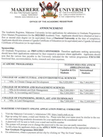 MakCAES's tweet photo. Call for Applications to MSc. Climate Change &amp; Development. @MakCAES @Makerere https://t.co/cSKVe7Rjrb https://t.co/1Jw2kVLMLD