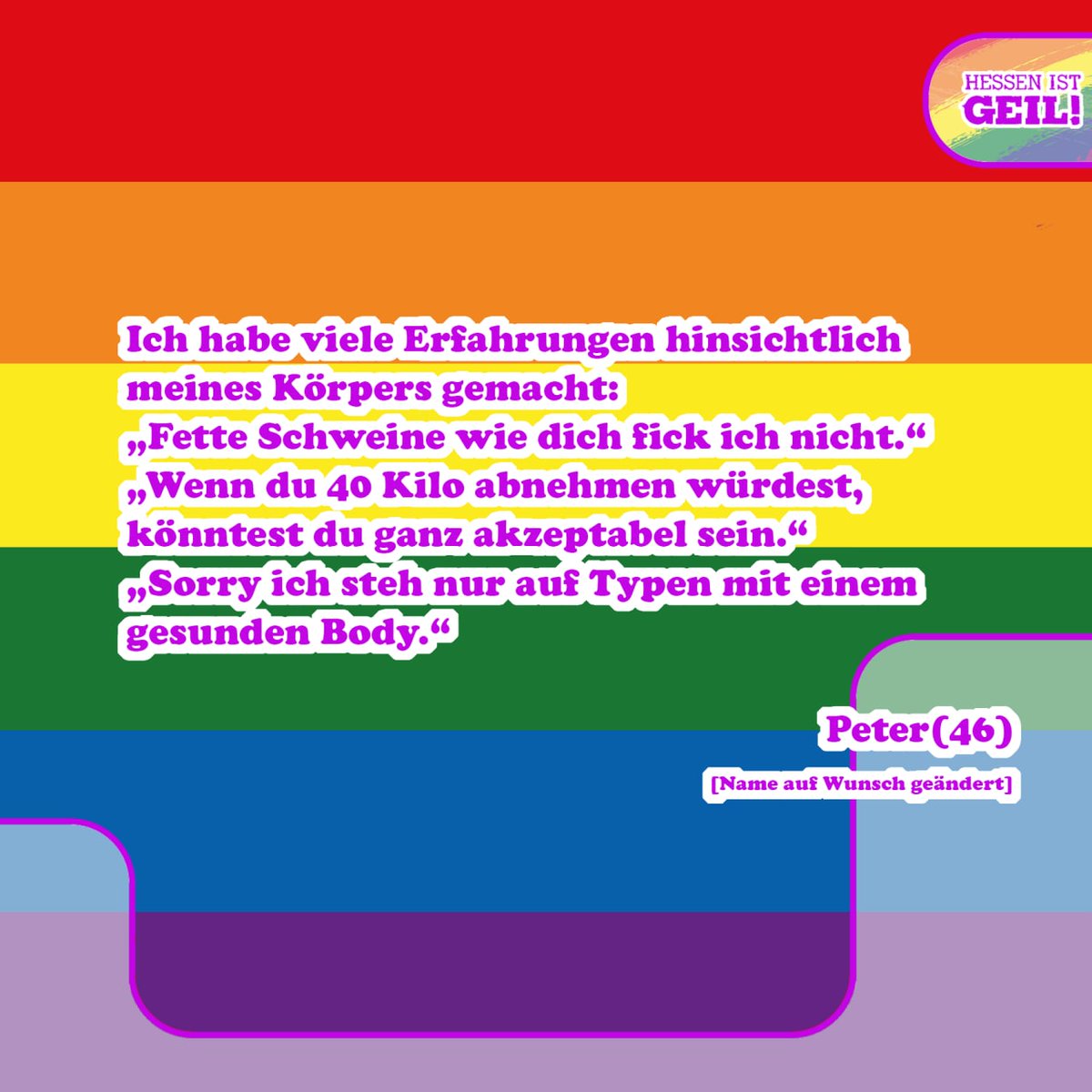 HESSENISTGEIL's tweet photo. Ausgrenzung innerhalb der Community. Wir lassen eure Stimmen nicht ungehört.
#pride #pridemonth #hessenistgeil https://t.co/FHBKKAj6qY