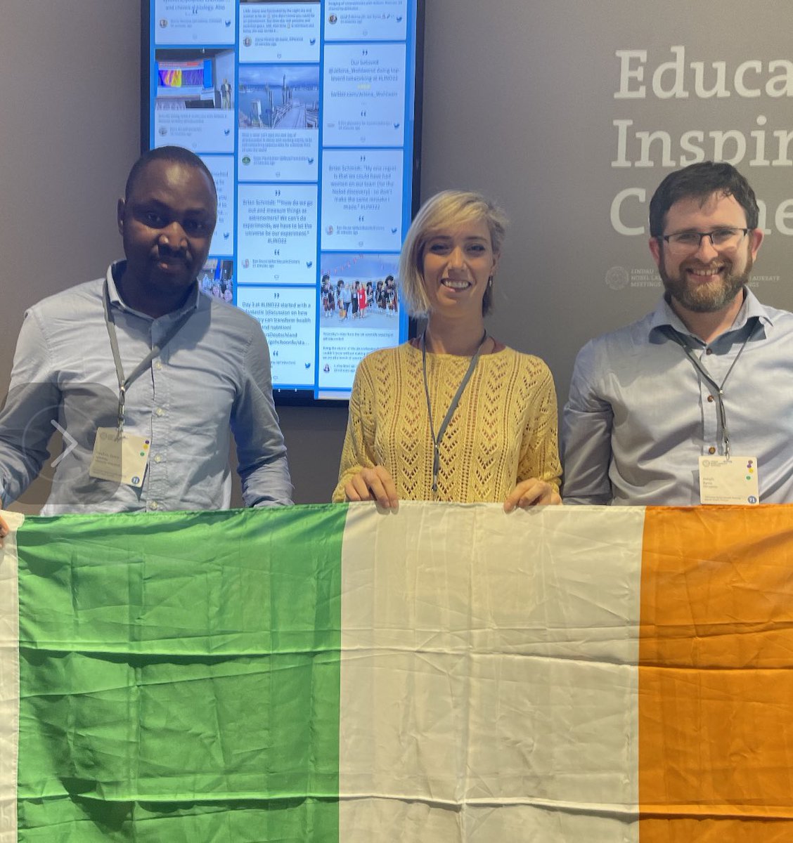 ib_saana's tweet image. #Team #Ireland #UL fully represented here at the #71st Lindau Nobel Laureate Meetings, Lindau-Germany. @IrishResearch @BernalNews @ChemicalSciUL @UL @SharoneOL @AineONeill27