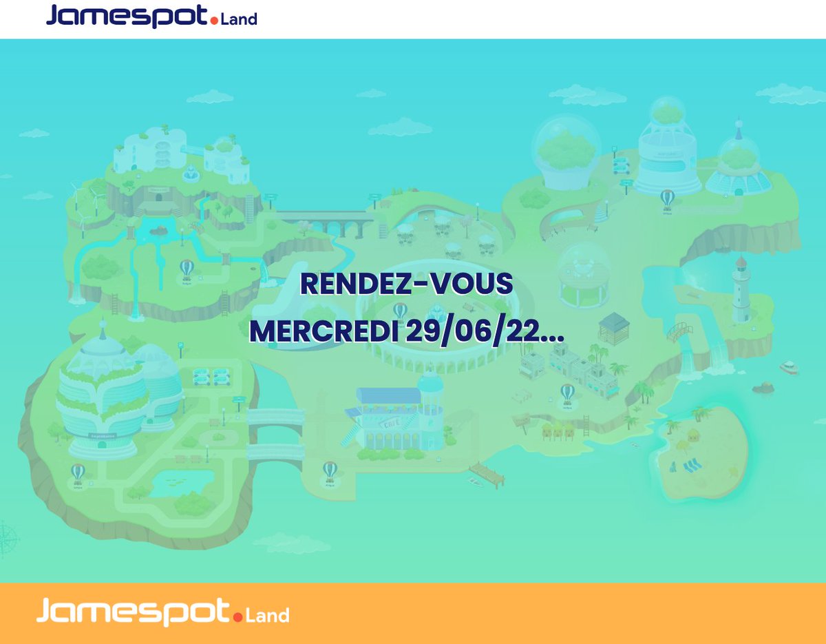FBrahimi's tweet image. Lancement du 1er #Metaverse d'entreprise #MadeInFrance 
Jamespot.land qui reprend les codes des jeux vidéo des années 90. Ludique mais professionnel.

Demain, ouverture pour les tests gratuits.  xfru.it/re9njM 

🙌 @garniera et les équipes de @jamespot