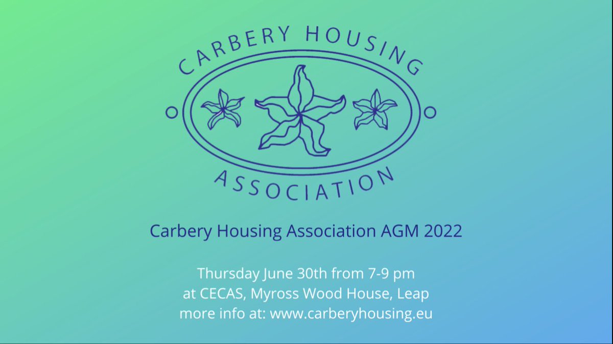 AGM Reminder🔔 Join us in person on Thursday at <a href="/cecas_ie/">CECAS.IE</a> to learn about our work and plans for the future. The #AGM will feature a talk from <a href="/angelabradyRIBA/">Angela Brady Design</a> Angela Brady (OBE), of <a href="/BradyMallalieu/">Brady Mallalieu Architects</a> Architects about #sustainable building in terms of new social housing developments