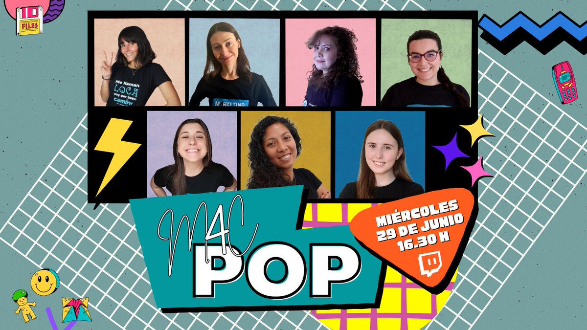 Mañana es el último #M4CPop de la temporada✨💔

Un super directo donde estarán todas, sí marketer, TODAS, las chicas del team M4C😍¡Va a ser una pasada! 

📅Miércoles 29⏰ 16:30h
¡Te esperamos! 
💜twitch.tv/marketing4ecom…