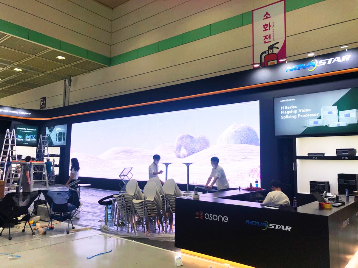 novastartech's tweet photo. We are READY! 🥳
Can't wait to see you guys tmr!!
Where to find us? 🧐
📍Hall C, C660
#novastar #kobaexpo #seoul #seoulexpo #led #ledindustry #ledsolution #korea #visual #ledshow #kobashow https://t.co/GmPm5DUUVe