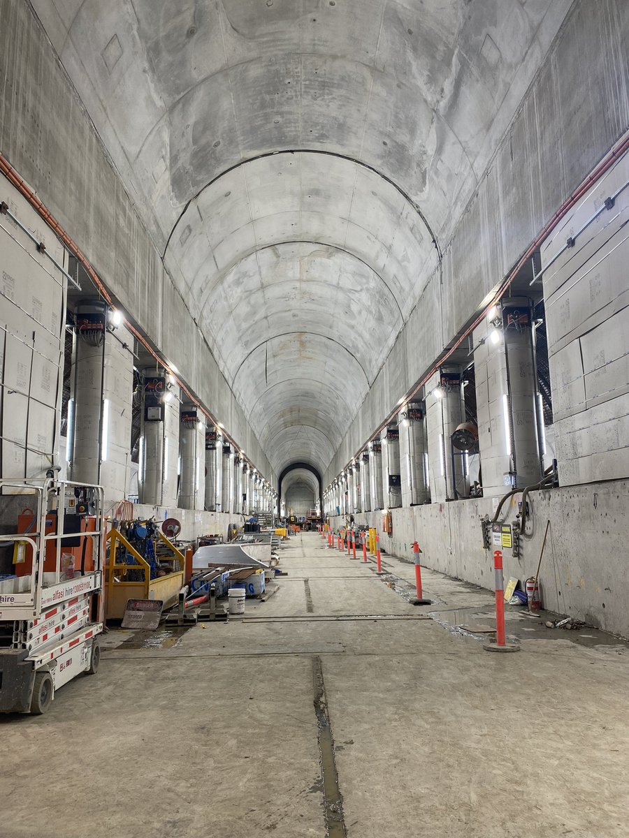 LordMayorMelb's tweet image. Melbourne, there are big things happening underground! I was shown the tremendous work being done 40 metres below Swanston Street, to build the new Town Hall station as part of the Metro Tunnel project. @metrotrains @ICNL