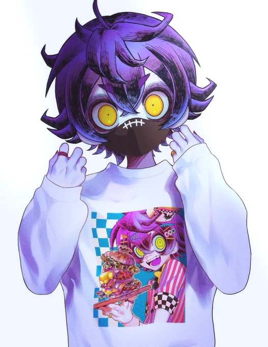 コラボの服着てみた
7/10までの限定受注販売なので要チェック🦇

International shipping is available(海外発送)↓
https://t.co/6rwNST0ZQi https://t.co/hmHJAjSqOq 