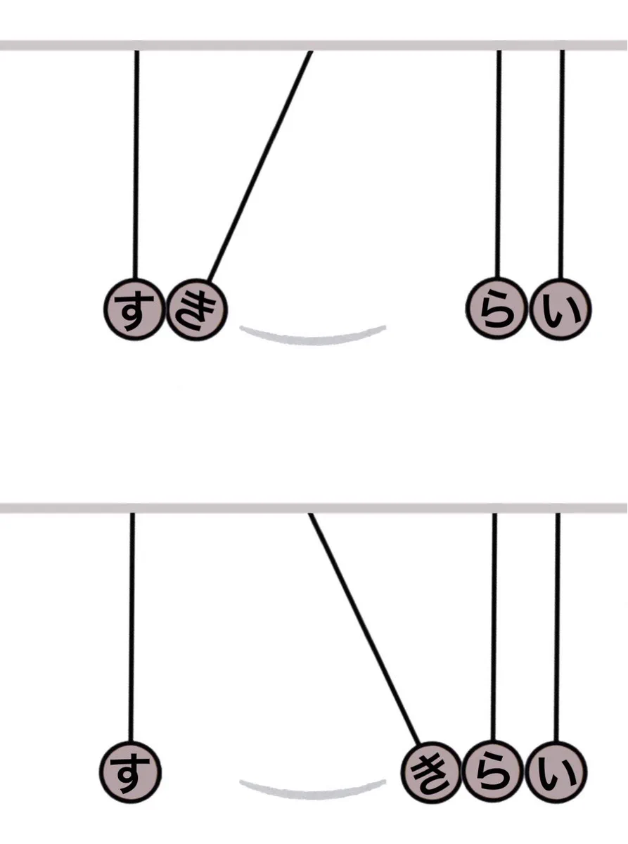 天才現る・・『揺れる想い』を表したイラストが秀逸すぎる件