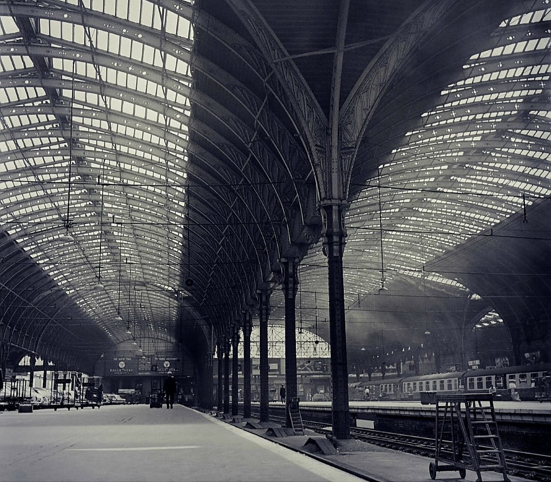 simonnread's tweet image. Tuesday trivia: which station is this (photographed in 1968)?