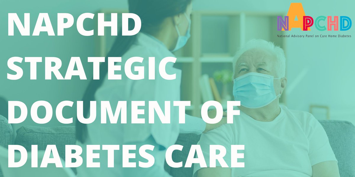 The newly launched NAPCHD Strategic Document of Diabetes Care can be seen as the gold standard for care home residents with diabetes. I hope that all care homes should begin to implement this guidance.

Documents accessed here: fdrop.net/napchd/