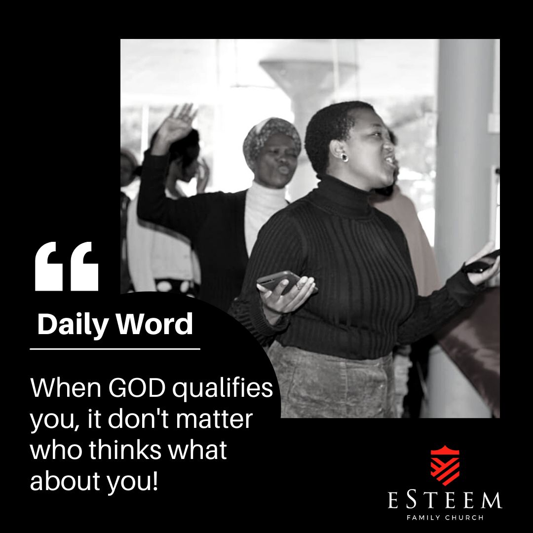 EsteemChurch's tweet photo. David's brothers saw a shepherd boy.
God saw a King.
Goliath saw a dog.
God saw a Warrior.
When God qualifies you, it don't matter who thinks what about you!
#PMONPOINT #borngreat #King #champion https://t.co/HC58qaVrCZ
