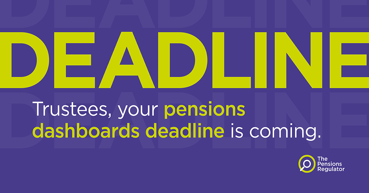 Trustees/scheme managers, the #pensionsdashboards legal duties apply to you. Read <a href="/TPRgovuk/">ThePensionsRegulator</a> guidance and use the checklist to make sure you are ready ahead of your deadline. Your members are counting on you. ow.ly/pYvg50JCqW7