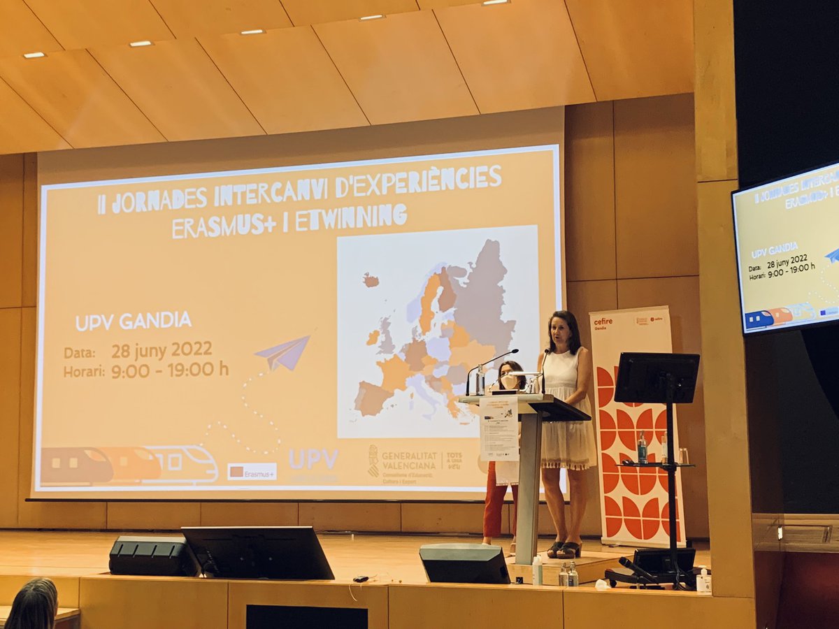 Comencem II Jornades Intercanvi d’experiències Erasmus+ i eTwinning a la <a href="/UPVCampusGandia/">Campus de Gandia | UPV</a> #CEFIREGandia <a href="/Erasmus/">Erasmus helping hand</a> <a href="/CEFIREambitPLG/">Àmbit de Plurilingüisme</a>