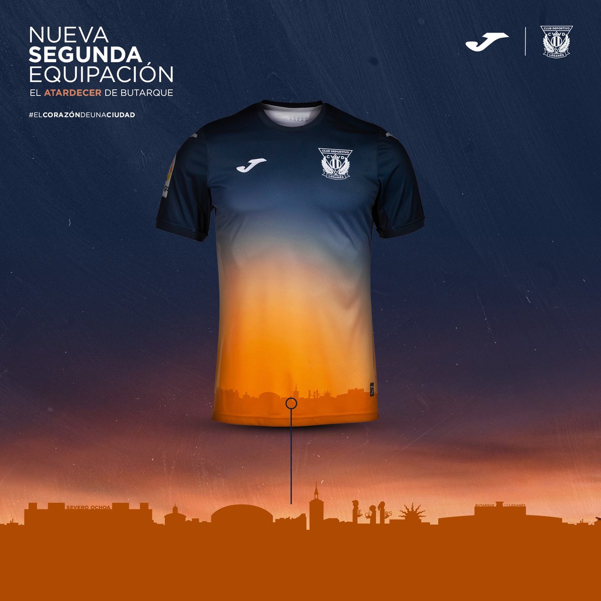 CDLeganes's tweet photo. 🤔 ¿Reconocéis todo el skyline de Leganés en nuestra nueva camiseta? Decidnos lo que veis 🧐

#ElCorazónDeUnaCiudad 🌆 https://t.co/tXP3GA4nI2