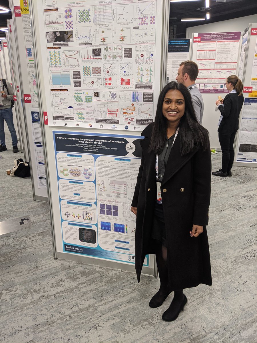 arc_storEnergy's tweet photo. Very early career researchers among the @arc_storEnergy posters at the end of day 2 of #IMLB2022. Well done all for their high quality research outputs.

@deakinresearch @DeakinIfm 

#workinghard #conferencing #electrolytes https://t.co/ZOEIiYMxI7