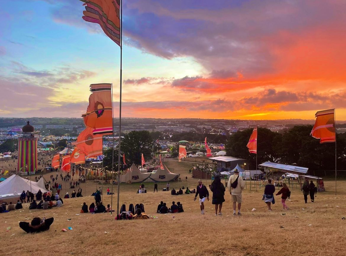 Glastonbury sunrise