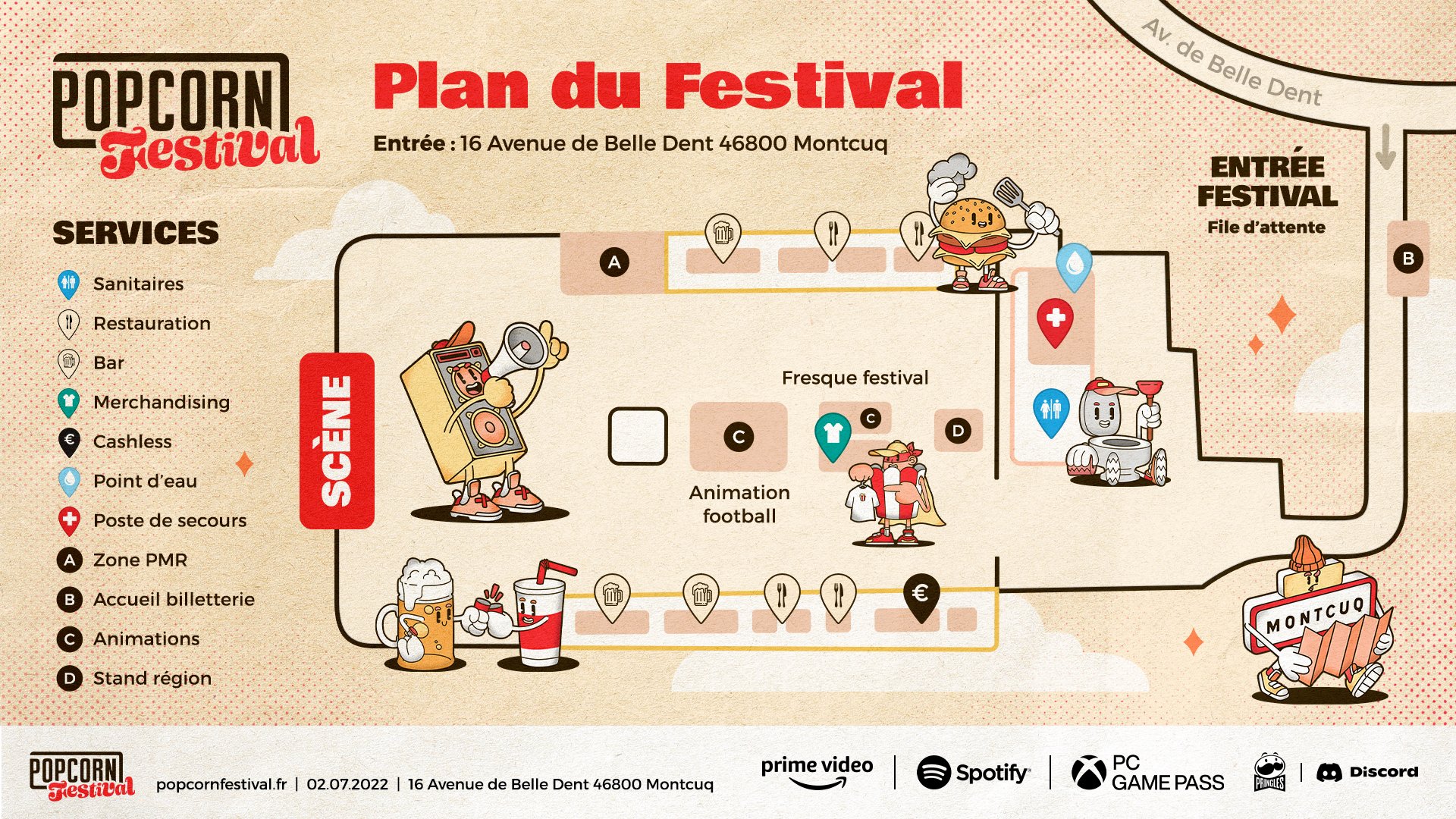 Popcorn Festival J4 🍿 on Twitter "À ajouter à vos Le plan
