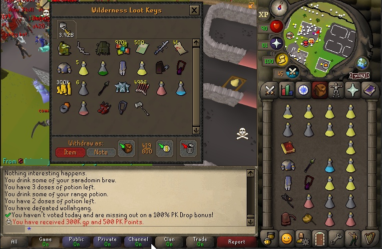 Sos OSRS tweet media