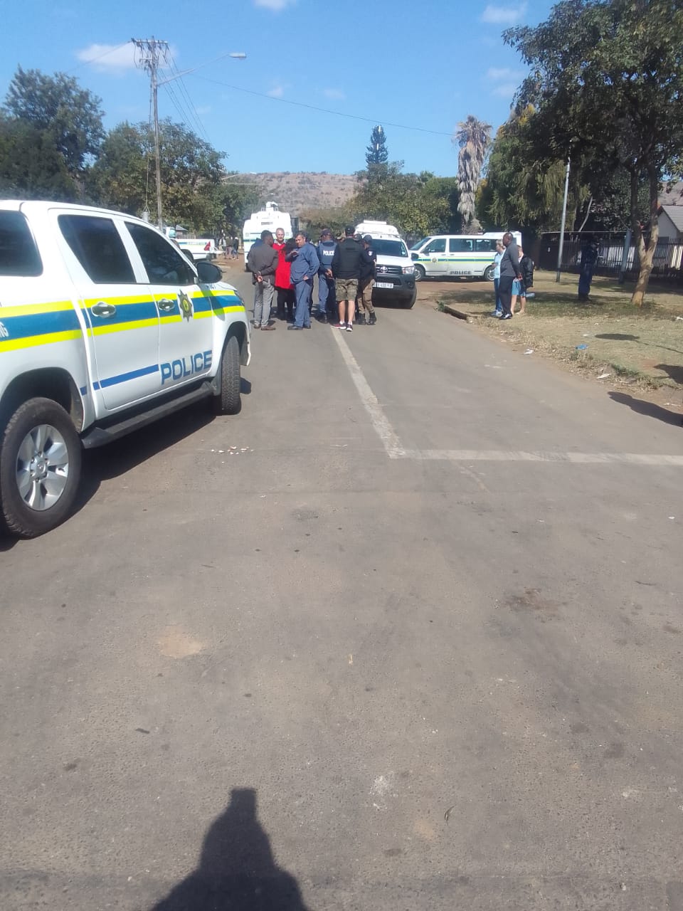 Tshwane Metro Police on Twitter "Van Der Hoff road is closed between