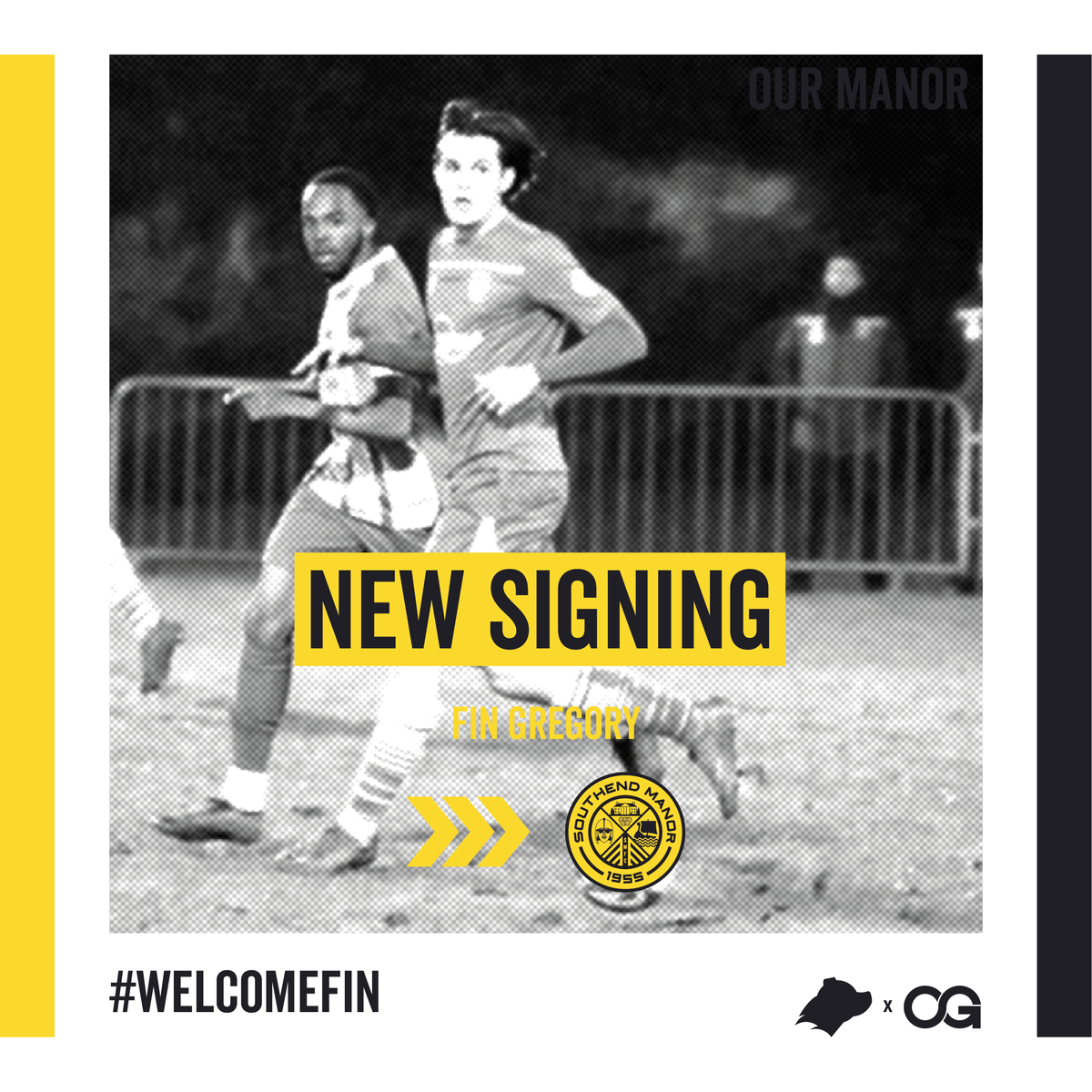SouthendManorFC's tweet photo. β¬οΈπ¨πππ πππππππ π¨β¬οΈ
Southend Manor are excited to announce the signing of Fin Gregory.
The midfielder previously worked with James Wakeling at Hullbridge Sports and spent last season on loan with Stanstead.
Welcome to the club @fingregory8
#WelcomeFin #OurManor https://t.co/ars71udRKK